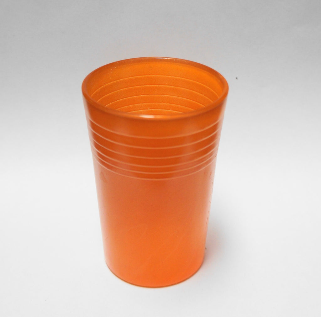 Anchor Hocking Rainbow Tangerine Orange Juice Tumbler