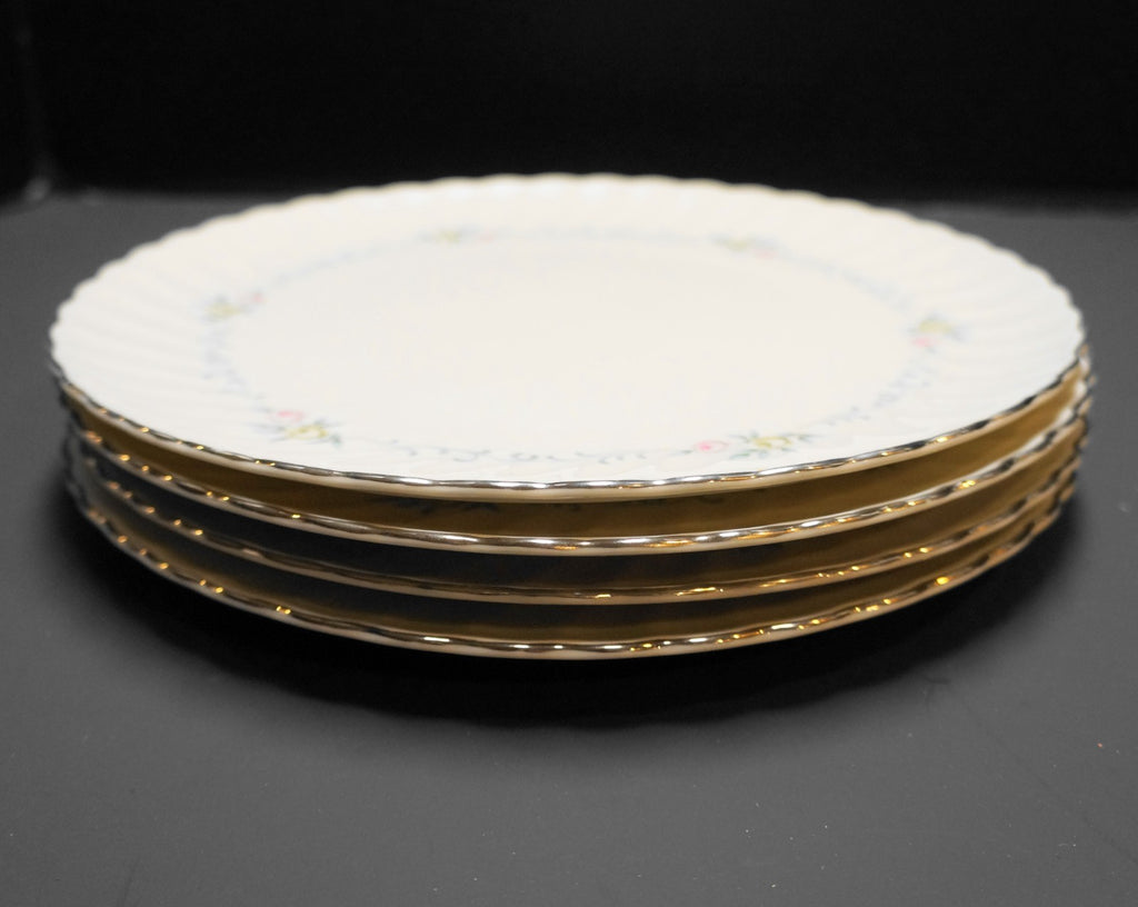 Syracuse Sweetheart Dinner Plates Set of 7 Silhouette Fine China