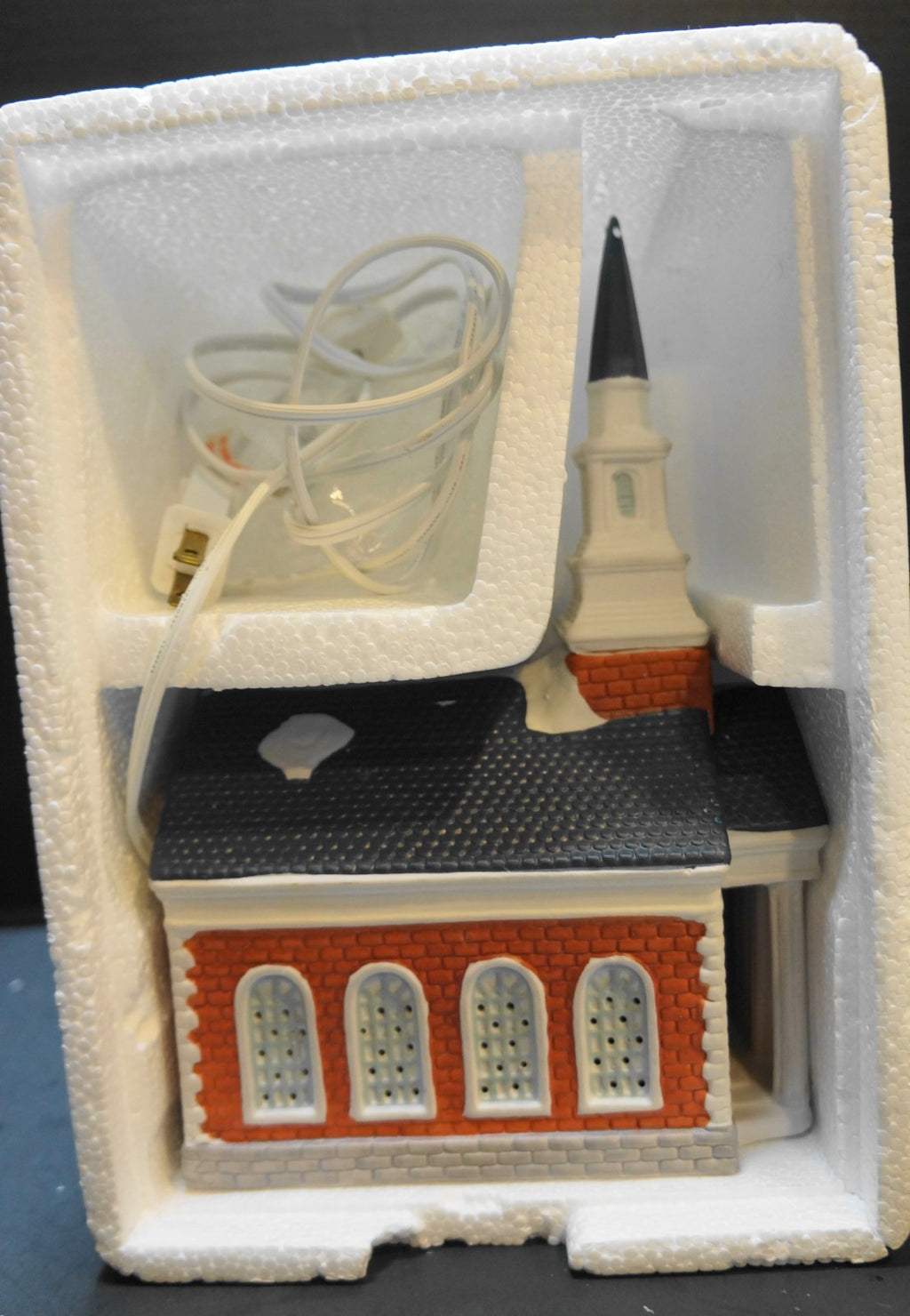 Heartland Valley Dickens Keepsake Church Lamp Christmas Village
