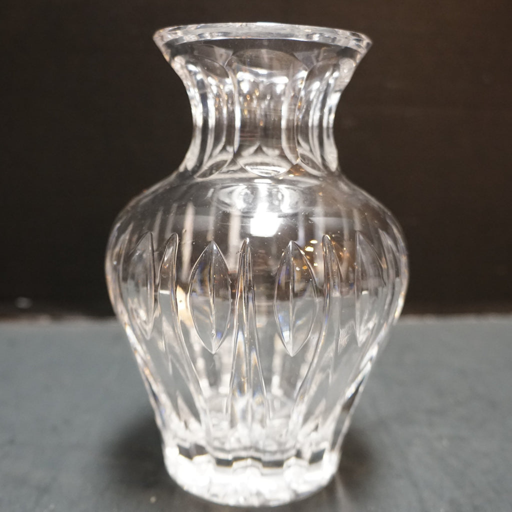 Waterford Sheridan Crystal Bouquet Vase 6Ã¢â‚¬Â Elegant Vertical Cuts