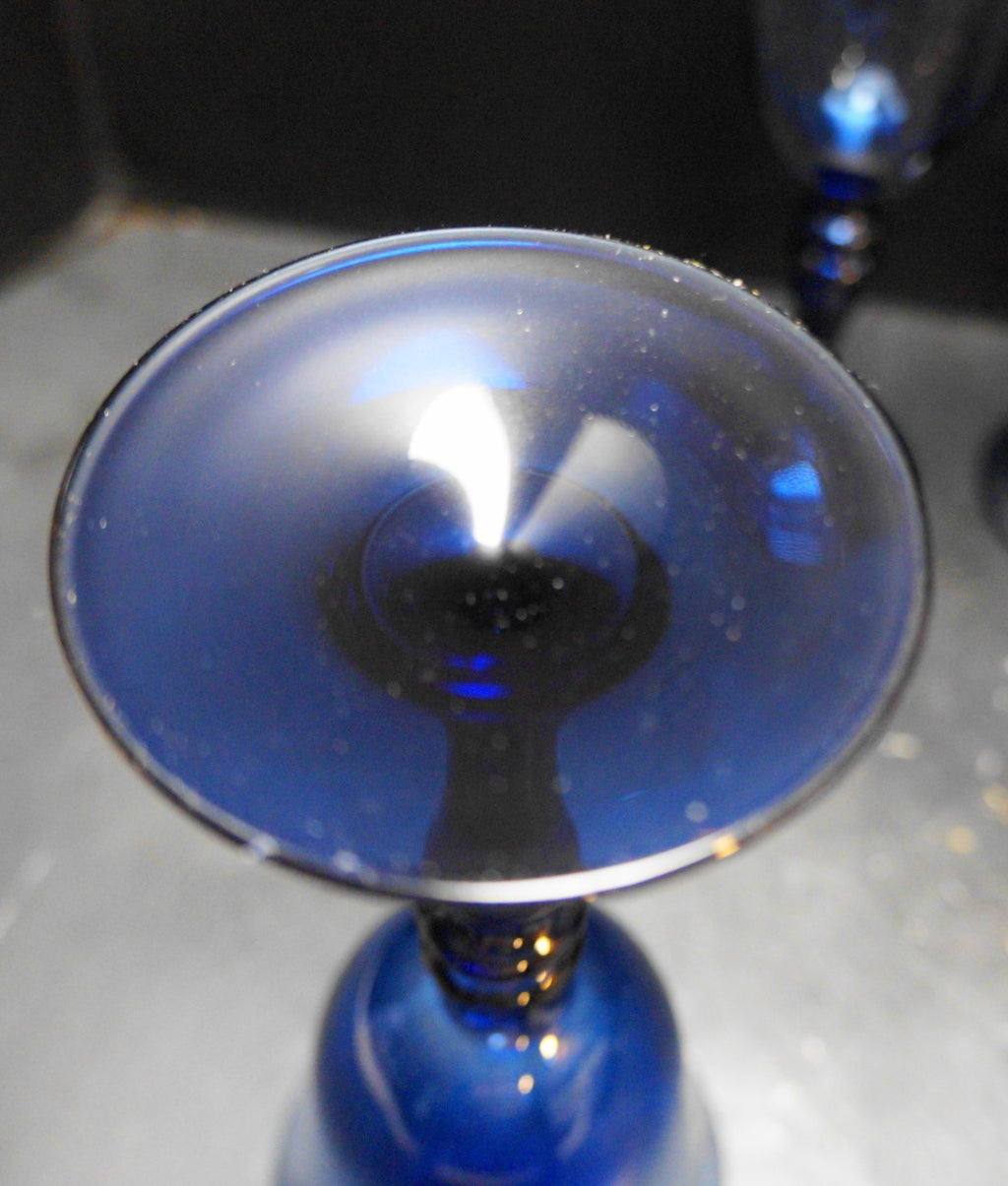 Rakle Iconic Midnight Blue Ombre Wine Glasses Set of 4