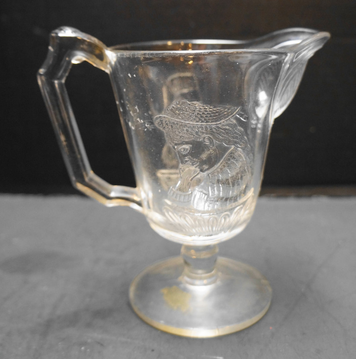 EAPG Actress Creamer 1879 Crystal Glass Co Adams Co