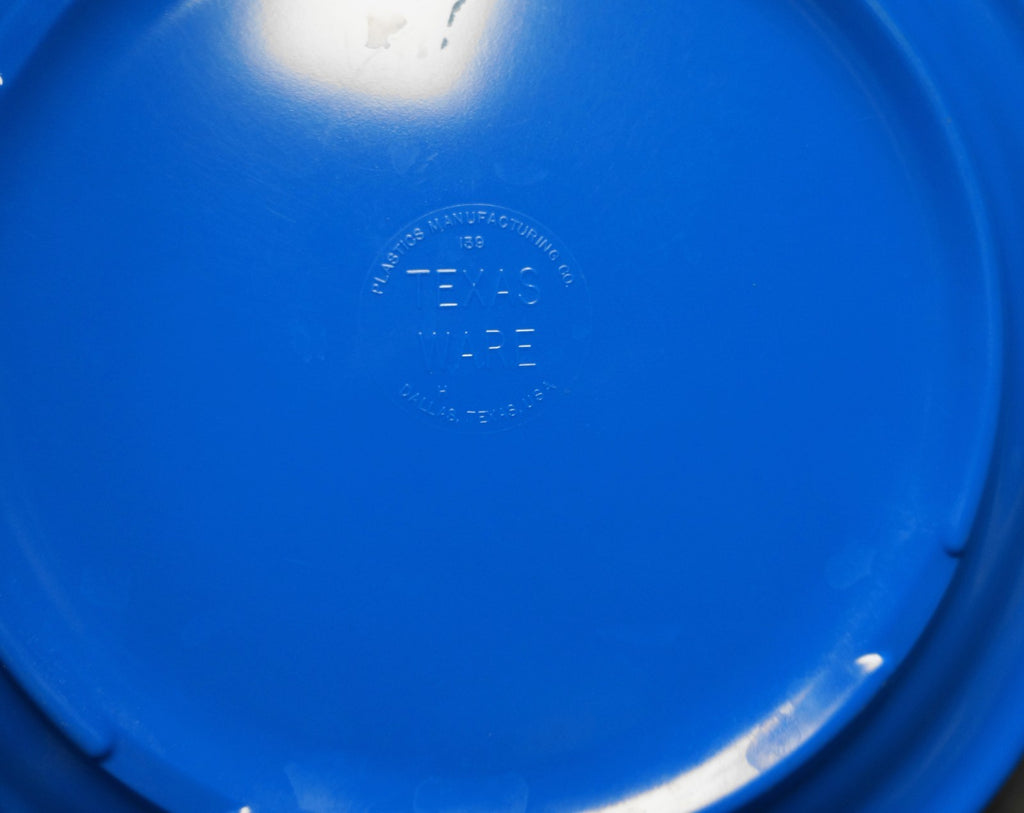 Texas Ware Royal Blue Dinner Plates Set of 6 10 1/2 IN Melamine