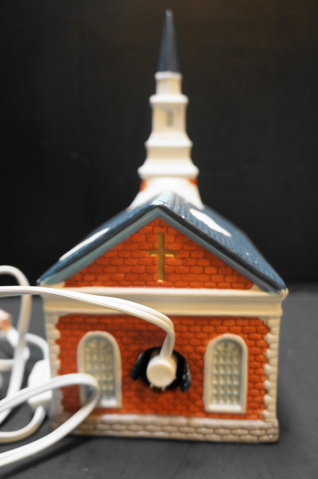 Heartland Valley Dickens Keepsake Church Lamp Christmas Village