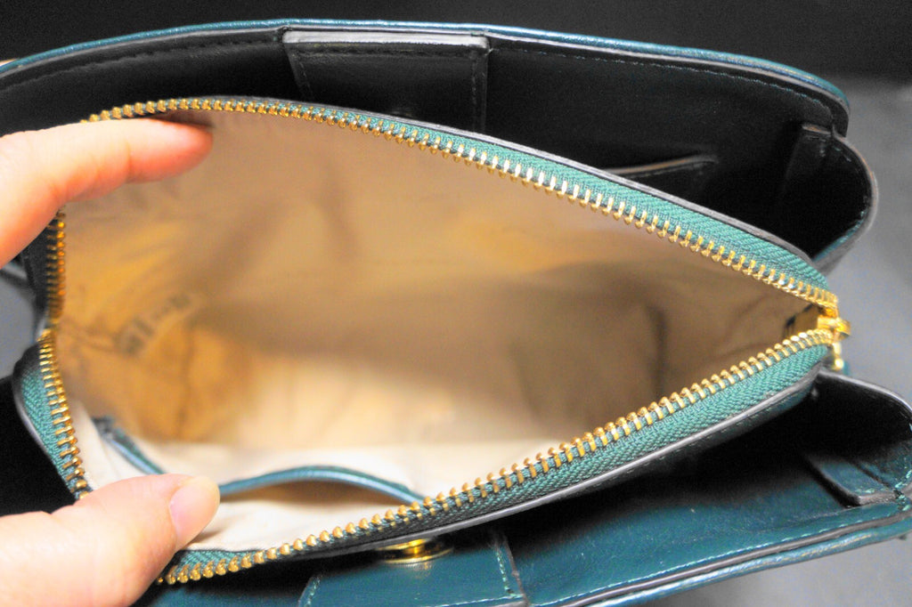 Calvin Klein Dark Hunter Green Crossbody Purse