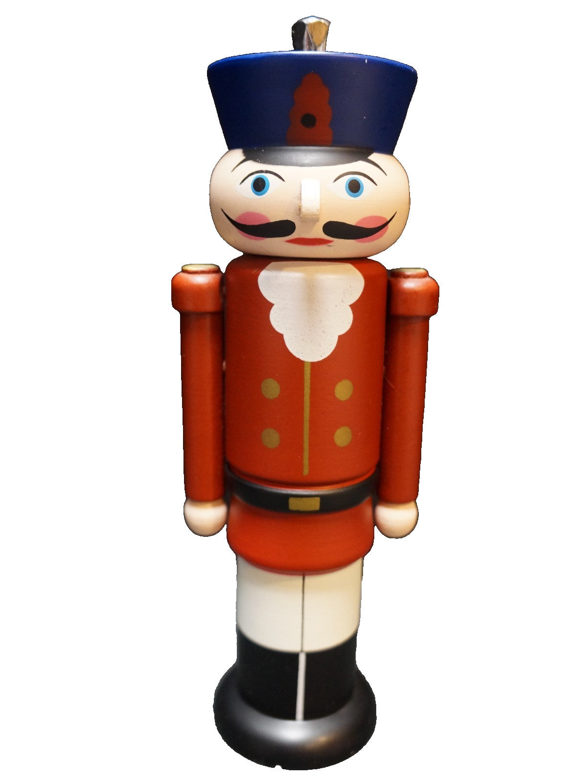 Wooden Nutcracker Soldier Pepper Mill Grinder