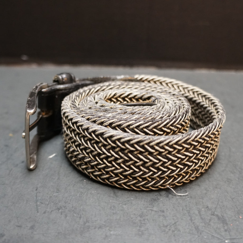 Dockers Stretch Woven Belt Black Cream Size 36