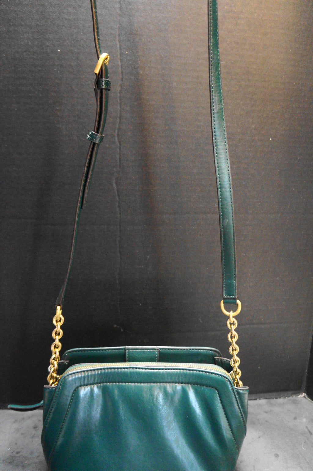 Calvin Klein Dark Hunter Green Crossbody Purse
