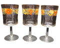 Corelle Corning Wildflower Water Goblets Set of 3