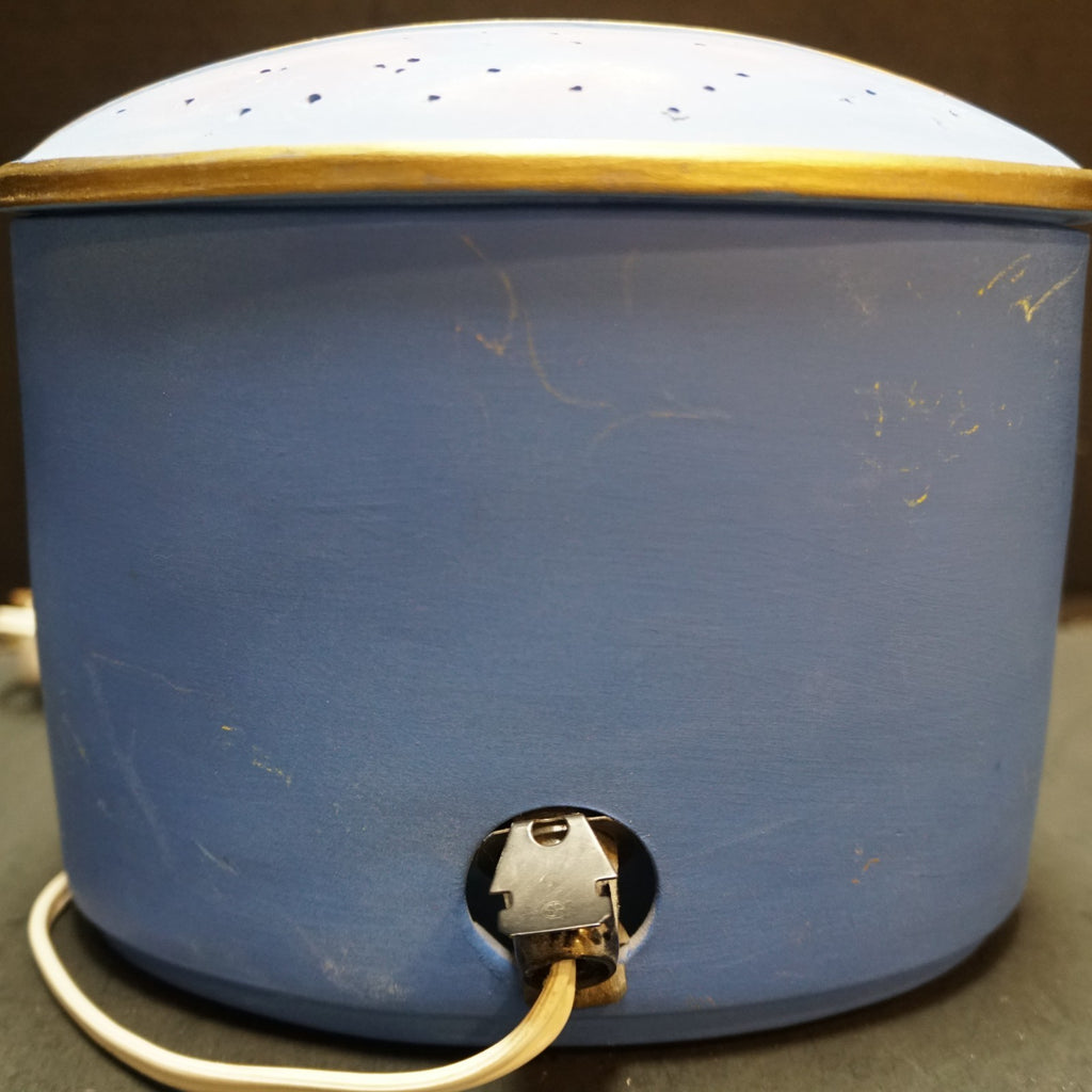 Hand Painted Ceramic Beach Scene Nightlight Lamp