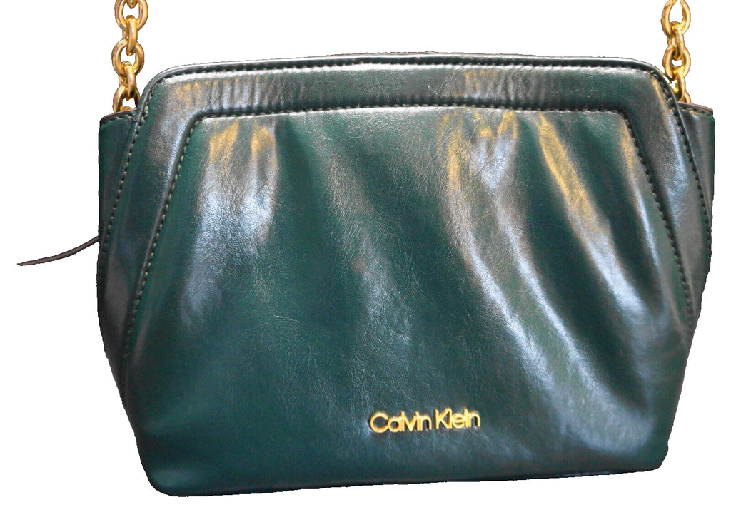 Calvin Klein Dark Hunter Green Crossbody Purse