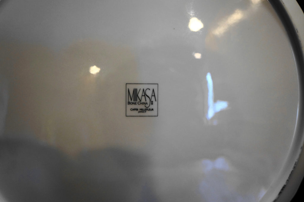 Mikasa Millefleur Cake Chop Plate Platter