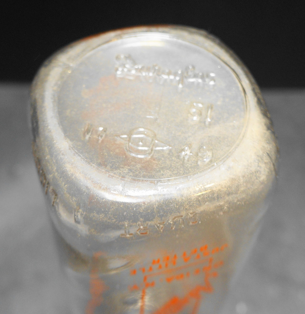 Adams Dairy Company Oneida NY Quart Milk Bottle