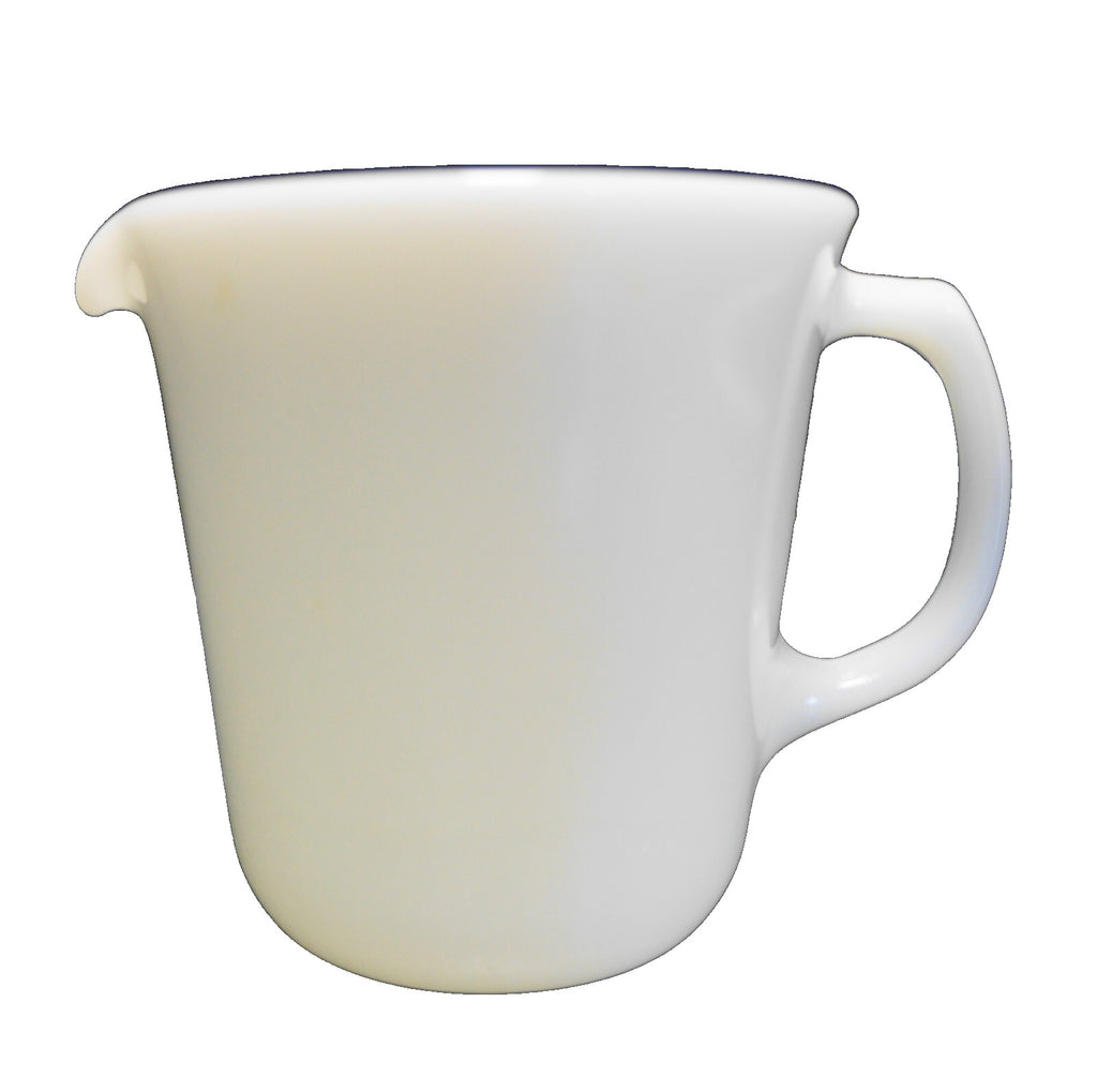 Pyrex Plain White Creamer
