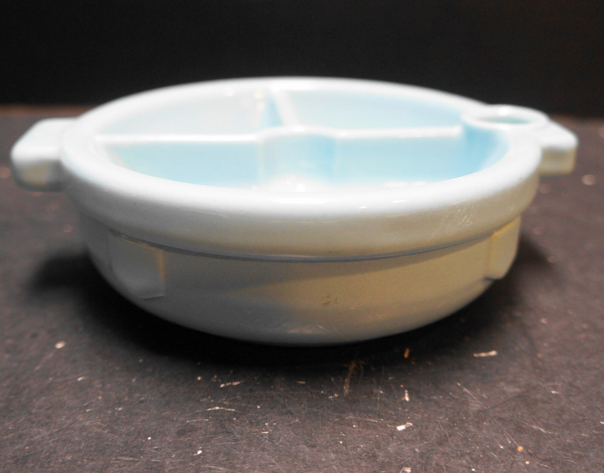 Hankscraft Light Blue Baby Warming Dish 1930s-1940s
