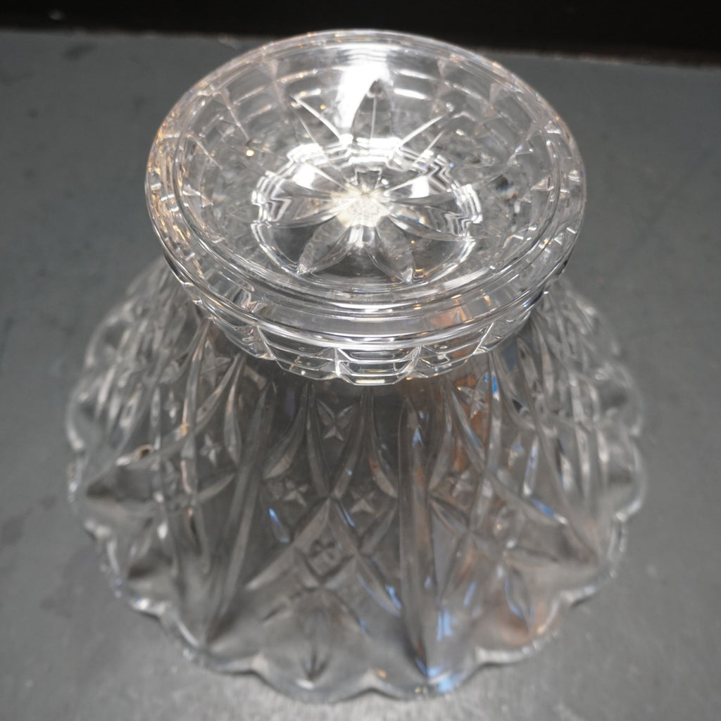Cristal d'Arques Fleuron Heavy Crystal Serving Bowl France