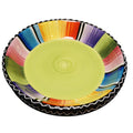 SOLD Nancy Green Serape Certified International 9" Pasta Bowls Pair