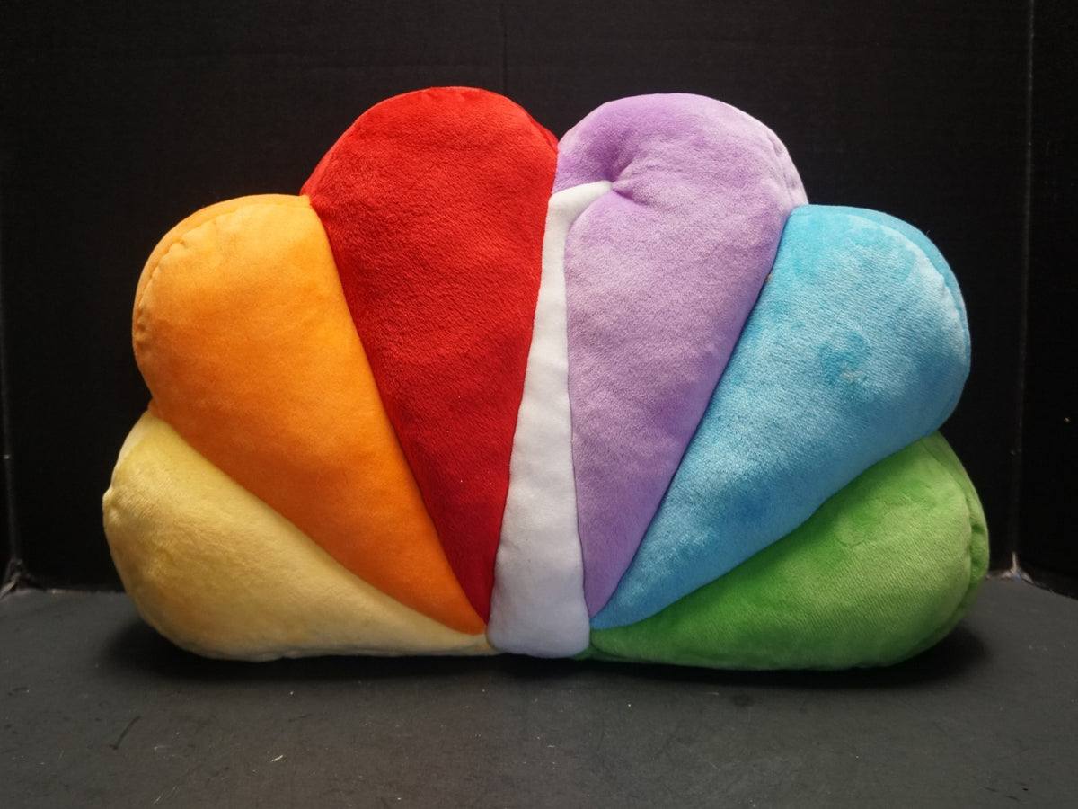 NBC Universal Peacock Plush Throw Pillow 2016
