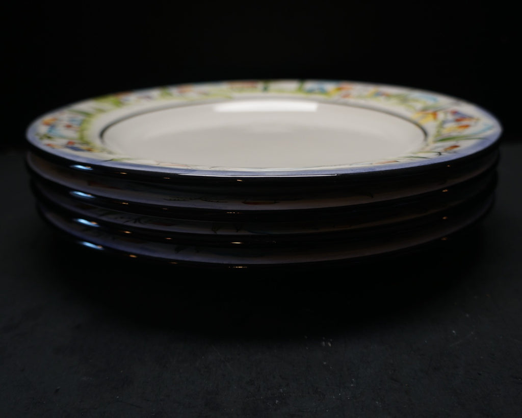 SOLD Provence by Sakura Dinner Plates Set of 4 French Coast 1990s