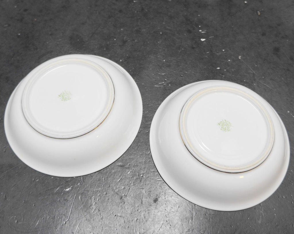 Noritake Morimura Art Deco Hand Painted Roses Berry Bowls